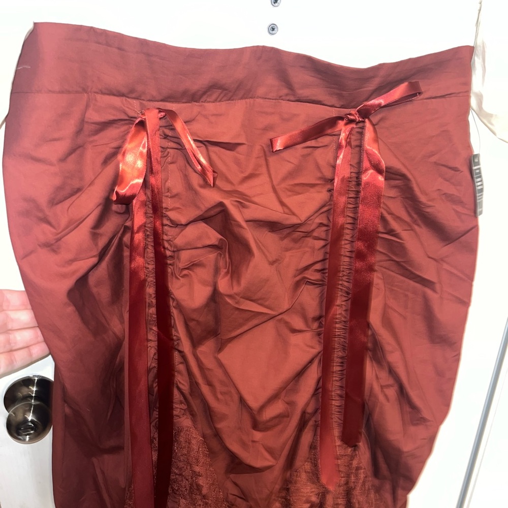 Torrid Steampunk Poplin Cream Dress